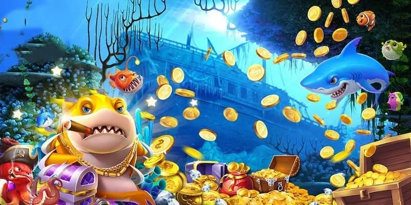 Giao diện game cá xèng online trên di động