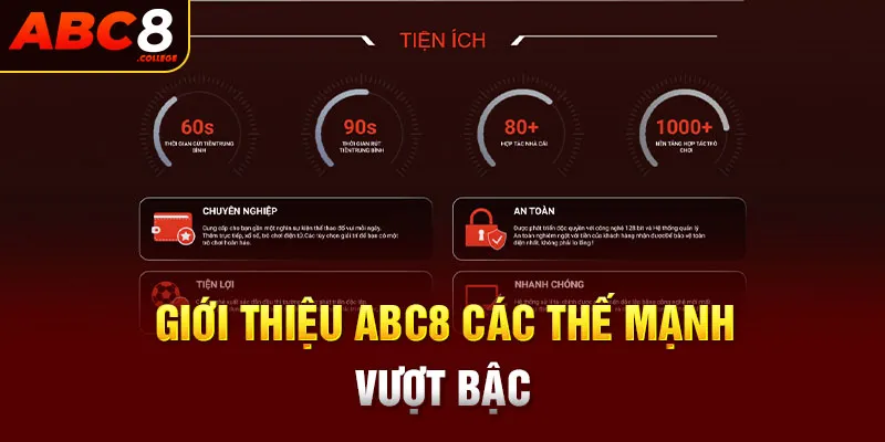 Giới thiệu ABC8 các thế mạnh vượt bậc