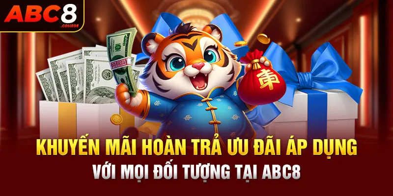 Khuyến mãi hoàn trả ưu đãi áp dụng với mọi đối tượng tại ABC8